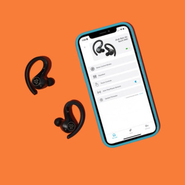 Black Jlab Epic Air Sport ANC Noise Cancelling Earbuds | ciwy46HHd0d