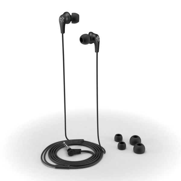 Black Jlab JBuds2 Wired Earbuds | oKR4Rk9D70s