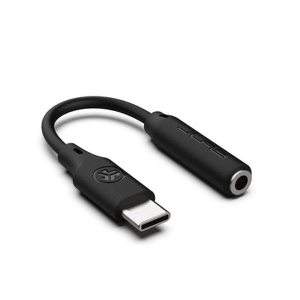 Black Jlab USB-C to 3.5 Adapter Accessories | G921H0XN3Su