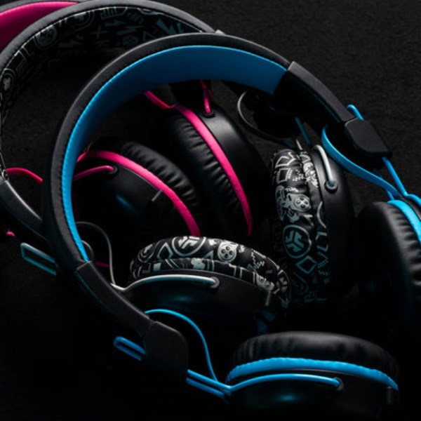 Pink Jlab Jbuddies Play Gaming - Wireless Headset Kids Headphones | fOeWsQmwCNe