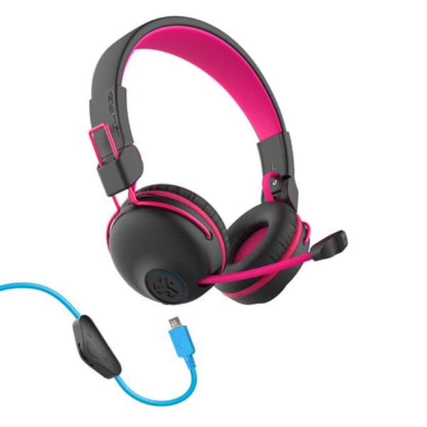 Pink Jlab Jbuddies Play Gaming - Wireless Headset Kids Headphones | fOeWsQmwCNe