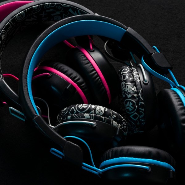 Pink Jlab Jbuddies Play Gaming - Wireless Headset Kids Headphones | fOeWsQmwCNe