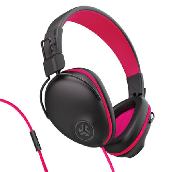 Pink Jlab Jbuddies Pro Wired - Over-ear Kids Headphones | mdQzUVkGGUS