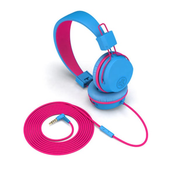 Pink Jlab Jbuddies Studio - On-ear Wired Kids Headphones | piD9KUCZdKd