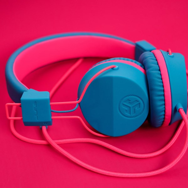 Pink Jlab Jbuddies Studio - On-ear Wired Kids Headphones | piD9KUCZdKd
